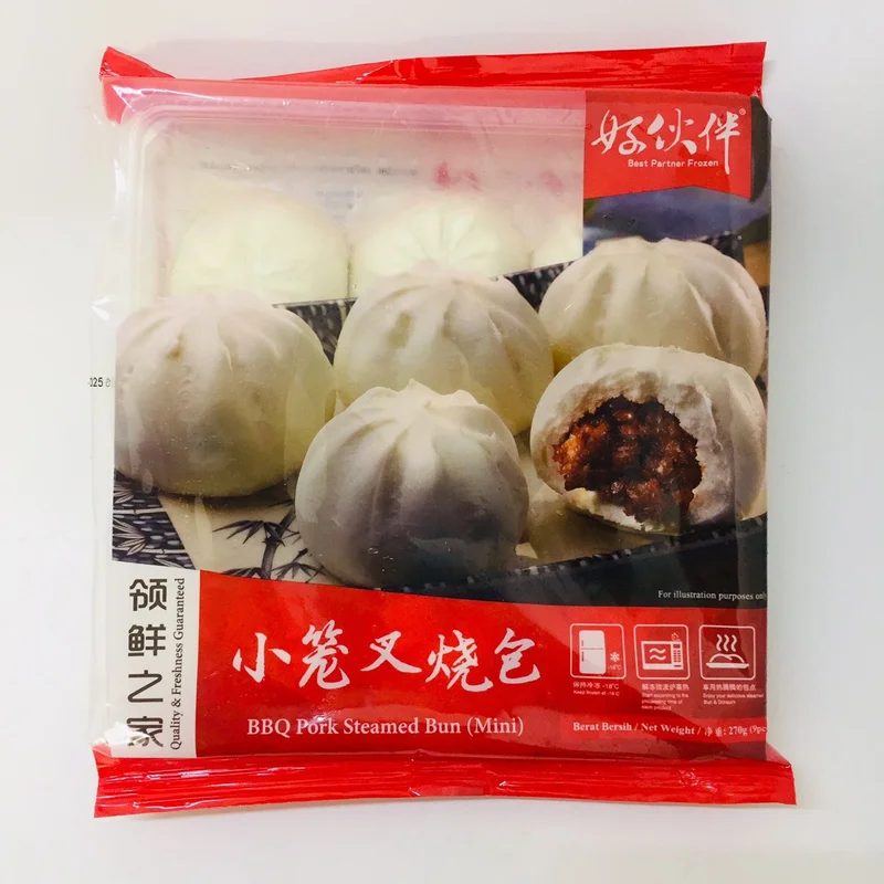 好伙伴小笼叉烧包 9件