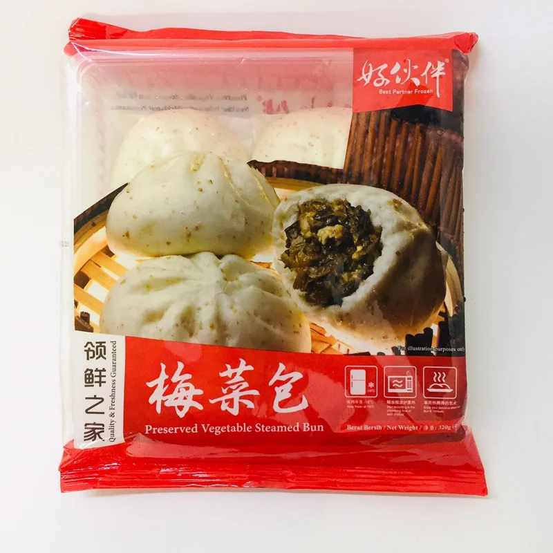好伙伴梅菜包 4件