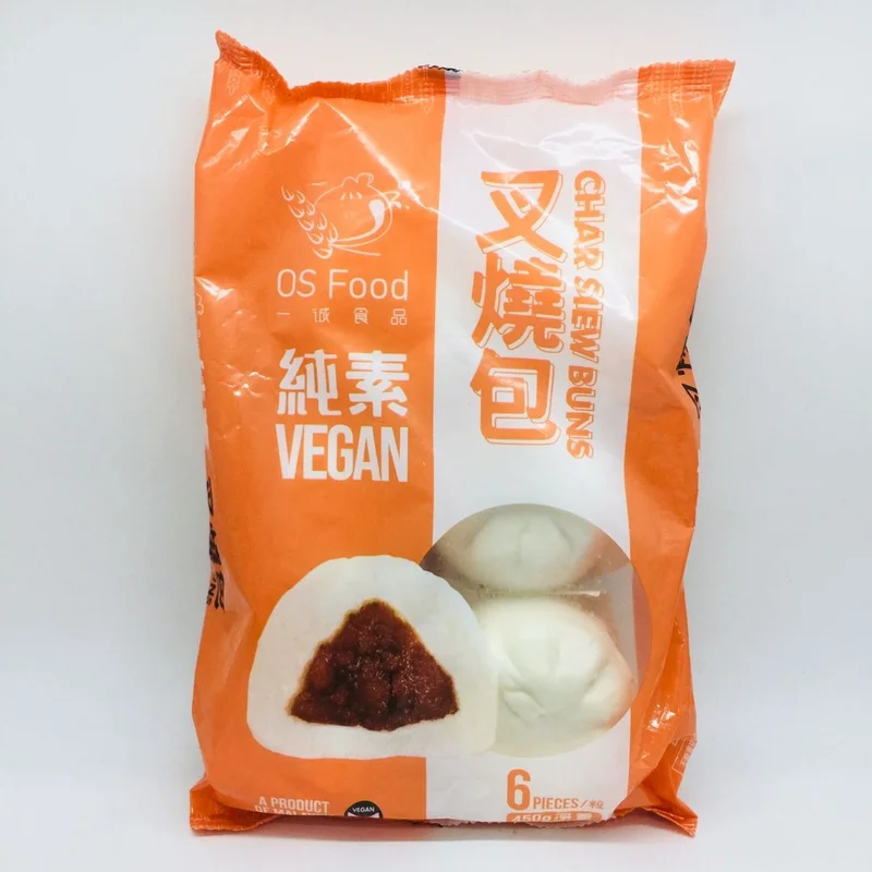 OS Food 一诚食品 一诚纯素叉烧包 6件