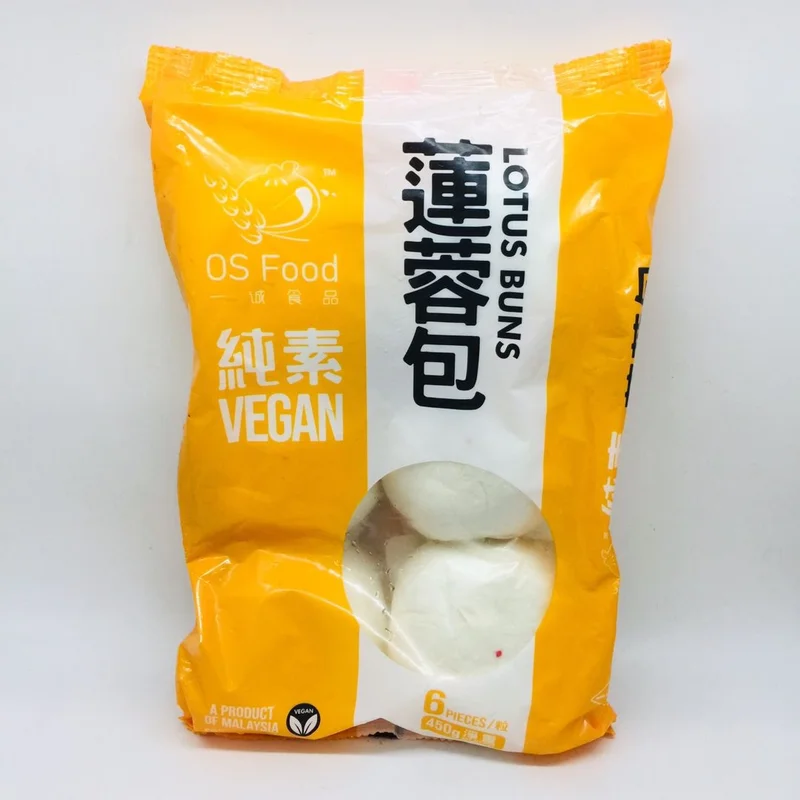 OS Food 一诚食品 一诚纯素莲蓉包 6件