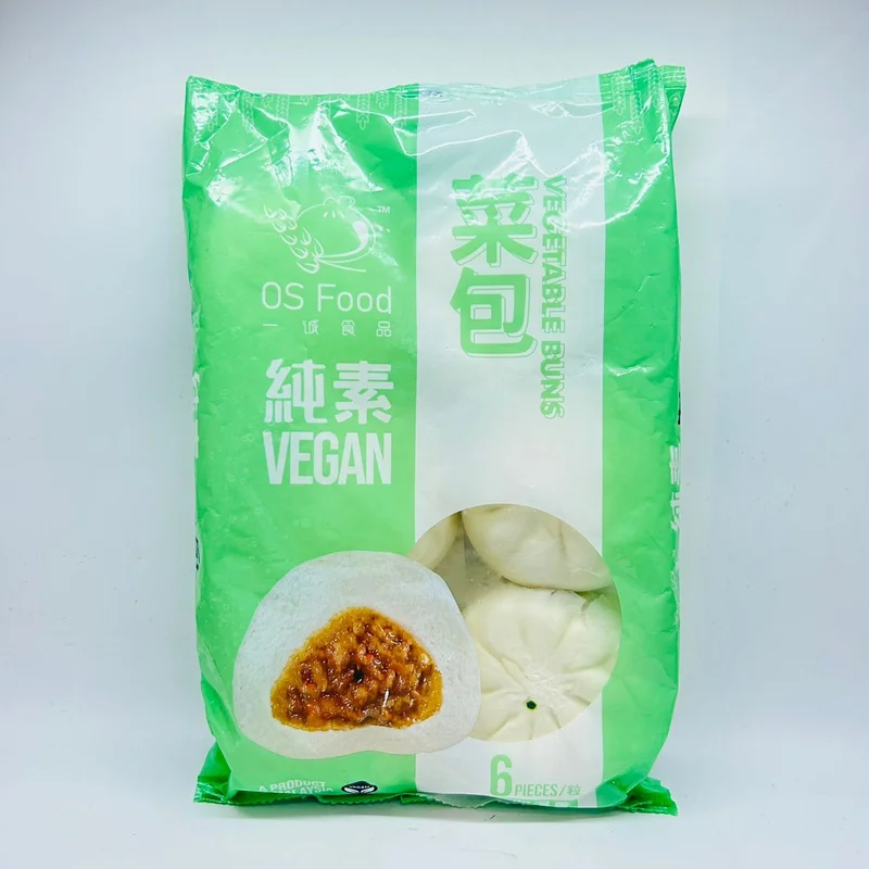 OS Food 一诚食品 一诚纯素菜包 6件