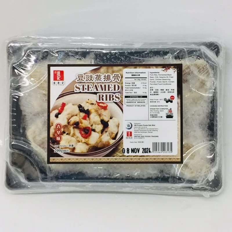 新达记豆豉蒸排骨 200g