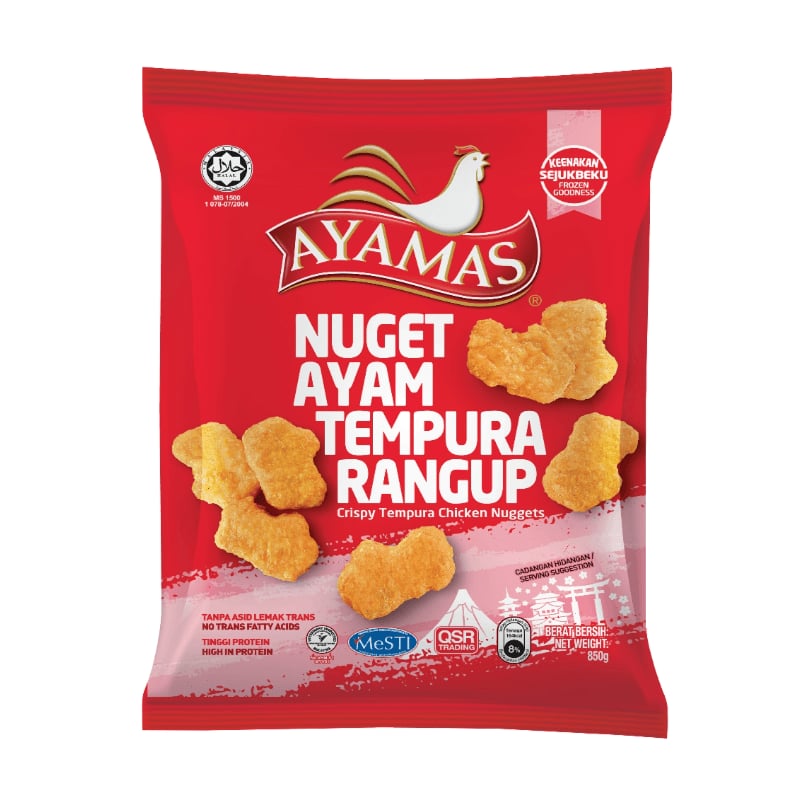 AYAMAS Nuget Ayam Tempura Rangup