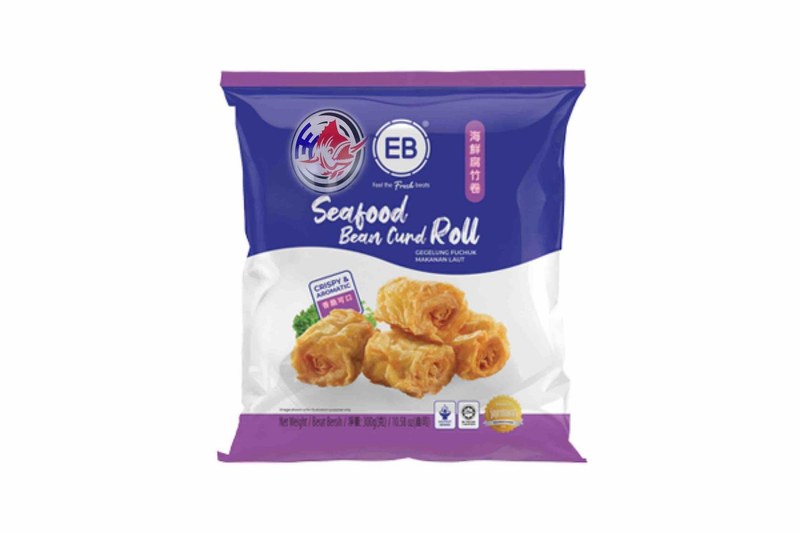 EB EB SEAFOOD BEAN CURD ROLL-300G海鮮腐竹巻