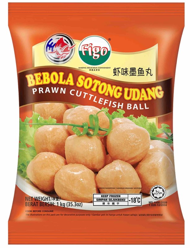 FIGO FIGO PRAWN CUTTLEFISH BALL (1KG)