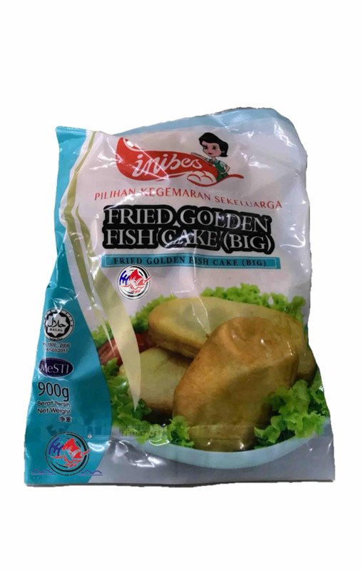 INIBES Fried Golden Fish Cake Big