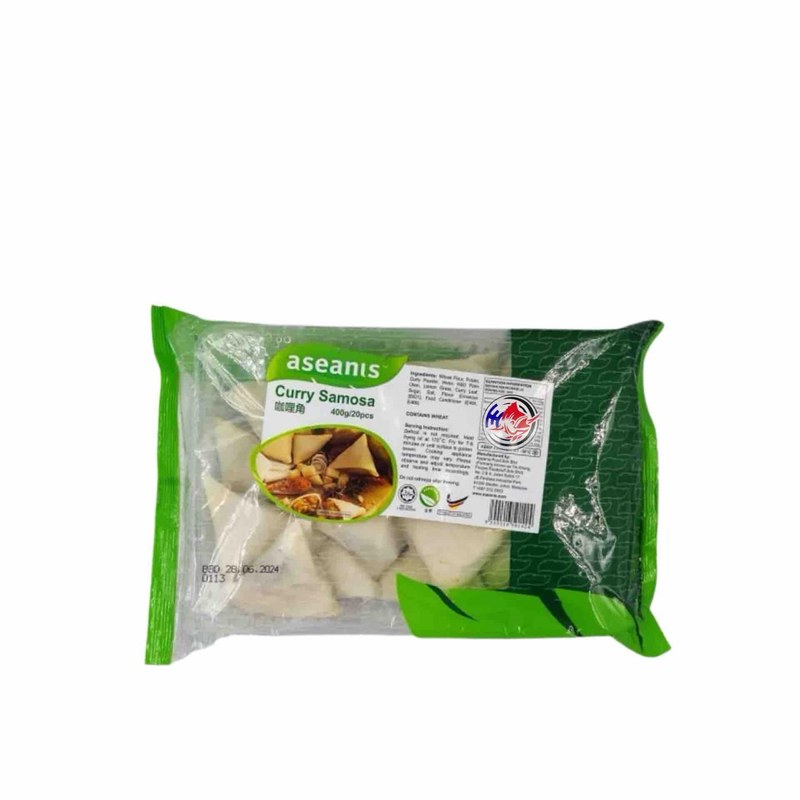 ASEANIS YIK KHANG CURRY SAMOSA -20PCS