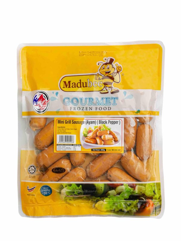 PFT PFT MINI GRILL SAUSAGE (AYAM)BLACKPEPER(2")