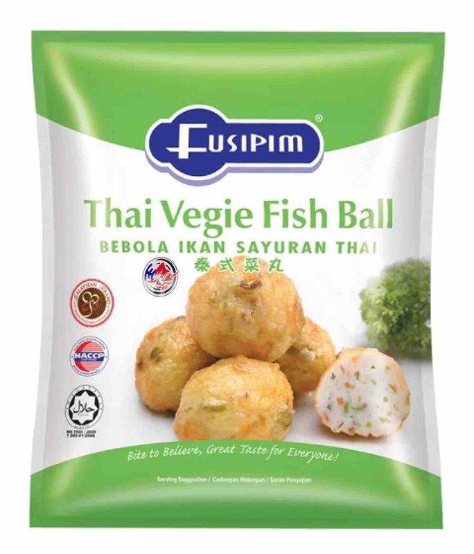 FUSIPIM FUSIPIM THAI VEGIE FISH BALL泰式鱼丸-500G