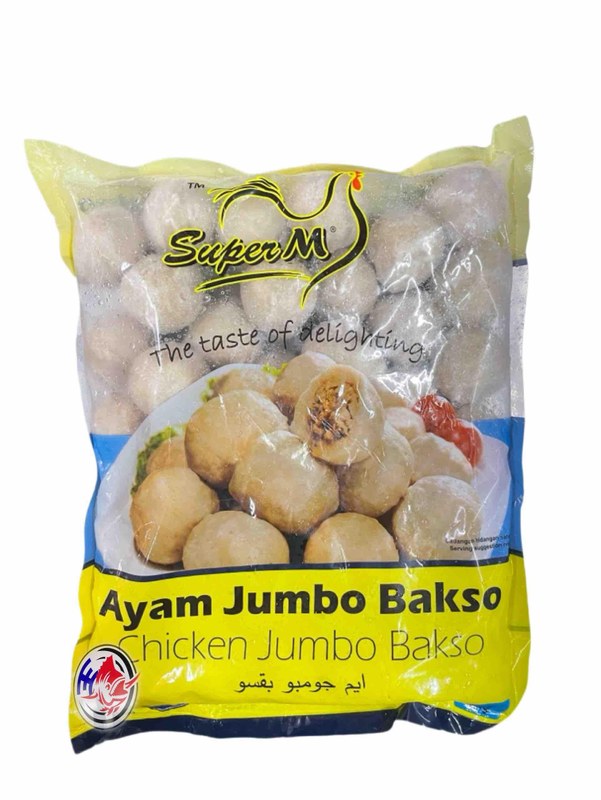 SUPER M SUPER M AYAM JUMBO BAKSO-1KG