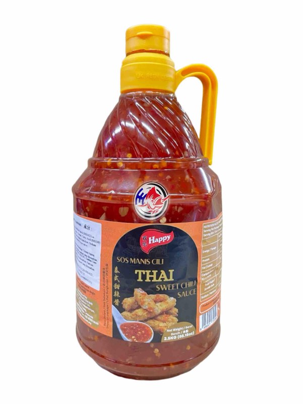 HAPPY HAPPY THAI SWEET CHILLI SAUCE (2.5KG)