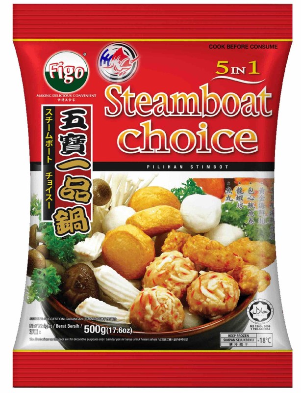 FIGO FIGO STEAMBOAT CHOICE 5 IN 1 ( 500GM )