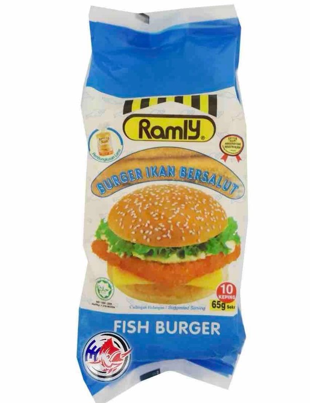 RAMLY RAMLY BURGER IKAN BERSALUT (650G)