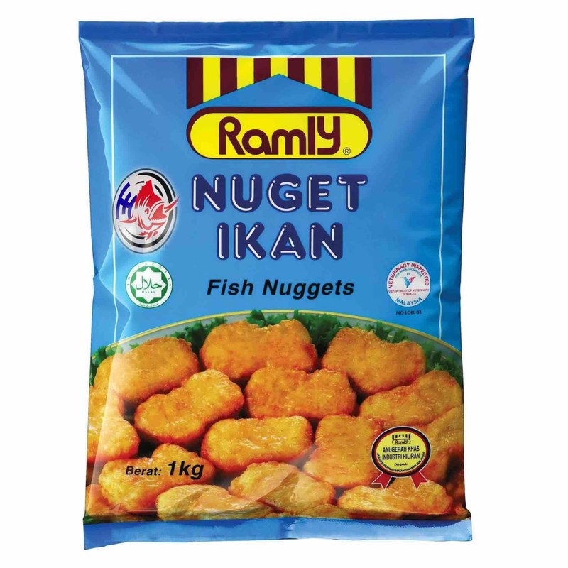 RAMLY RAMLY NUGGET IKAN (1KG)