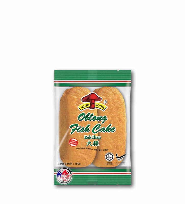 MUSHROOM M OBLONG FISH CAKE(150G)OFC150大粿