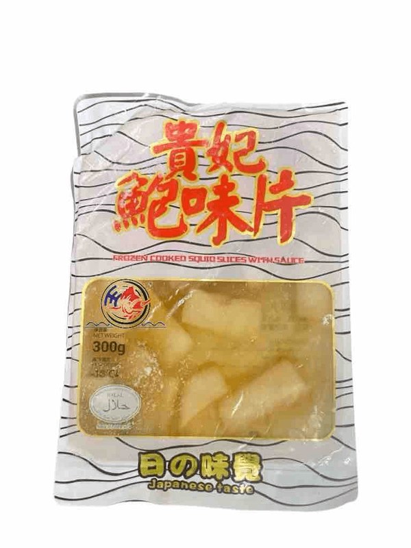 Brand not confirmed Japanese Style Abalone Flavoured Slices 300g 贵妃鲍味片