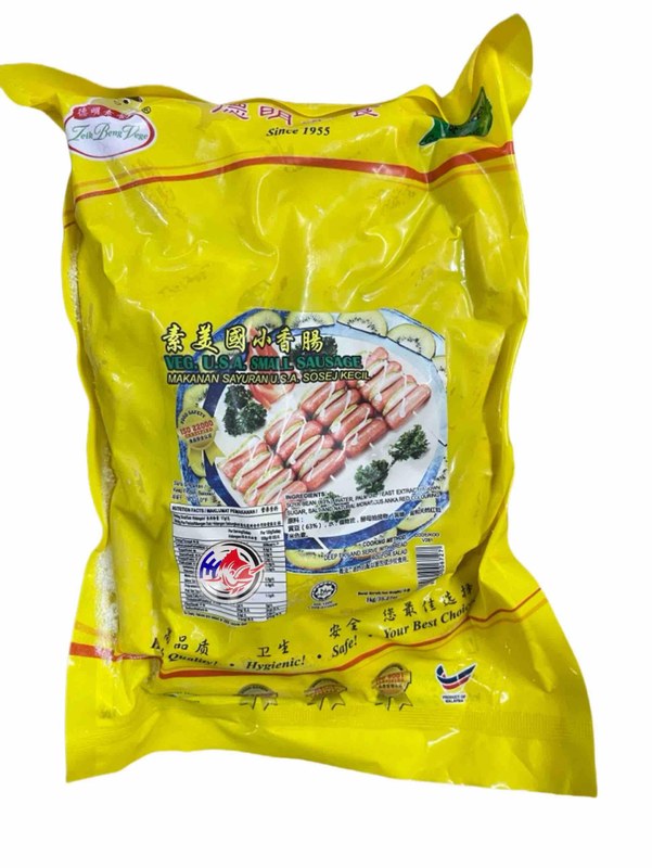 FG 德明 FG VEG U.S.A.SMALL SAUSAGE-1KG***素美国小香肠