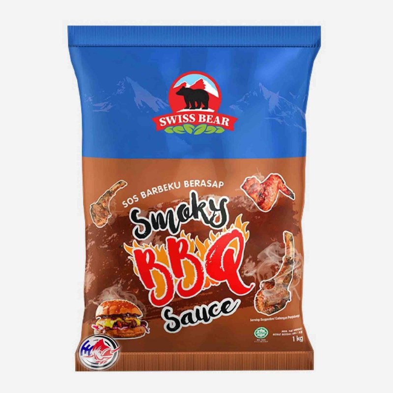 SWISS BEAR SB BBQ SAUCE 1KG
