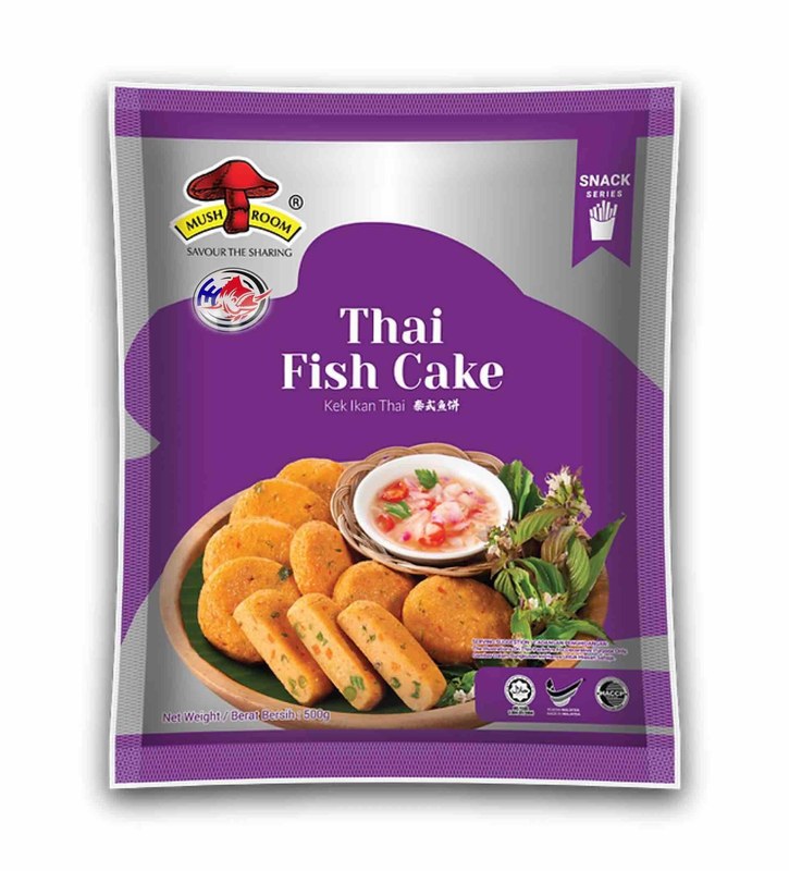 MUSHROOM QL THAI (SPICY) FISH CAKE (500G) 香辣鱼饼###