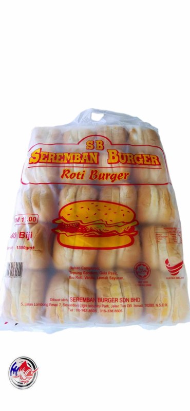 SEREMBAN SB BURGER BUN-40PCS