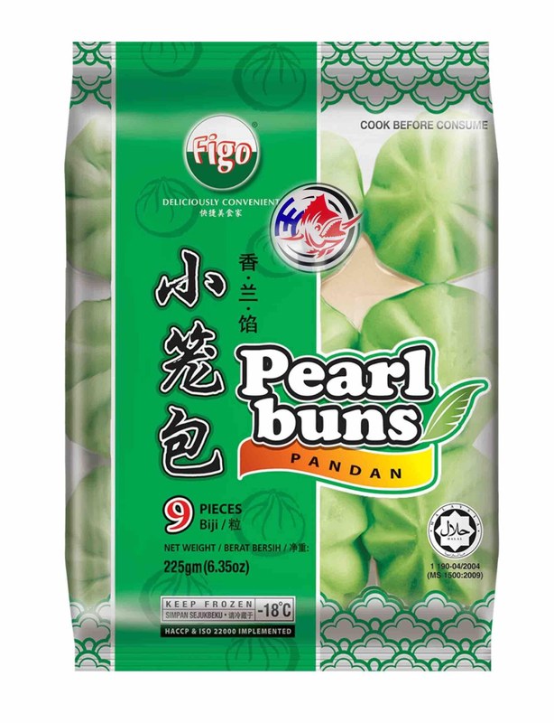 FIGO FIGO PEARL BUNS PANDAN-225G