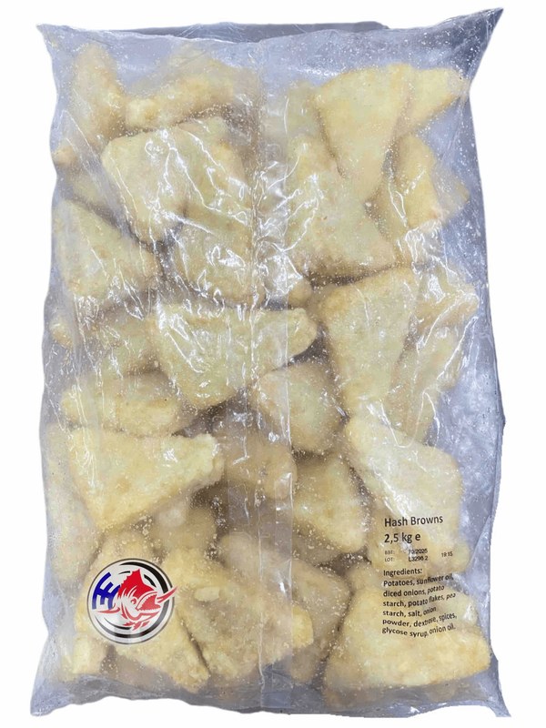 ORE-IDA KKT ORE-IDA TRIANGLE POTATO PATTIES(2.27KG)