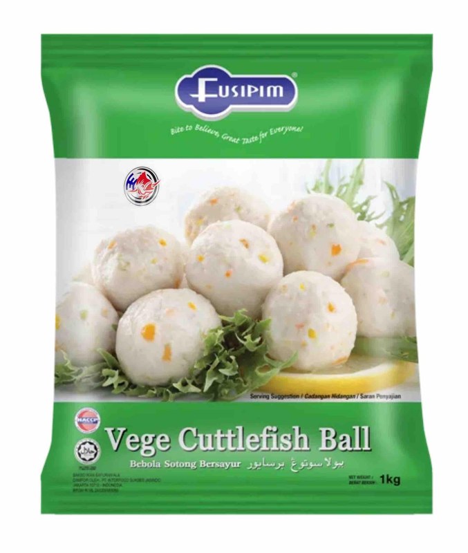 FUSIPIM FUSIPIM VEGE CUTTLEFISH BALL-1KG