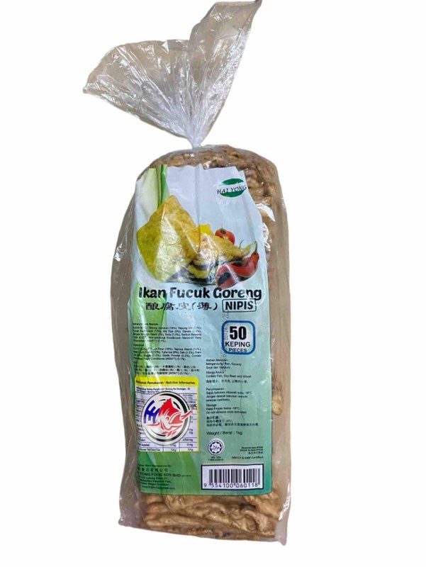 HAI YONG HAI YONG IKAN PUCHOK GORENG( NIPIS)- 10PCS
