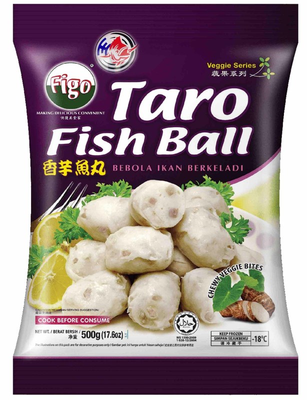FIGO FIGO TARO FISH BALL -500G( YAM)