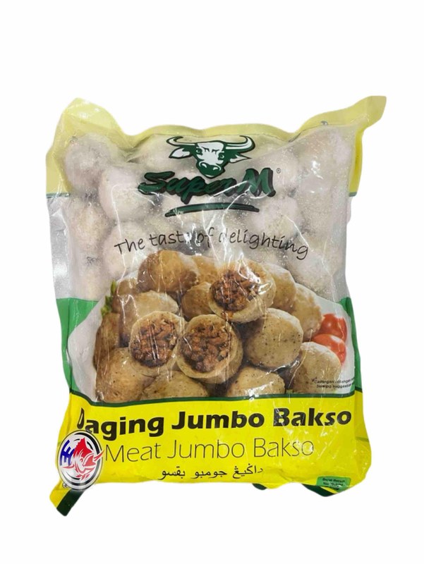 SUPER M SUPER M DAGING JUMBO BAKSO-1KG