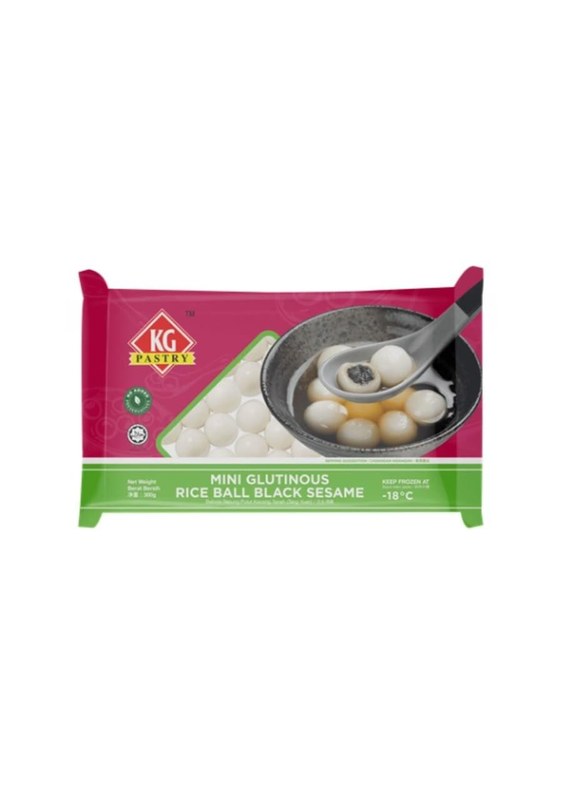 KG PASTRY Mini Glutinous Rice Ball Black Sesame