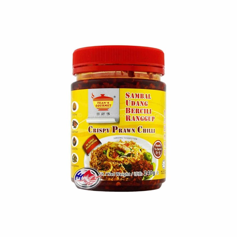 TEAN'S GOURMET TEAN'S CRISPY PRAWN CHILI-240G