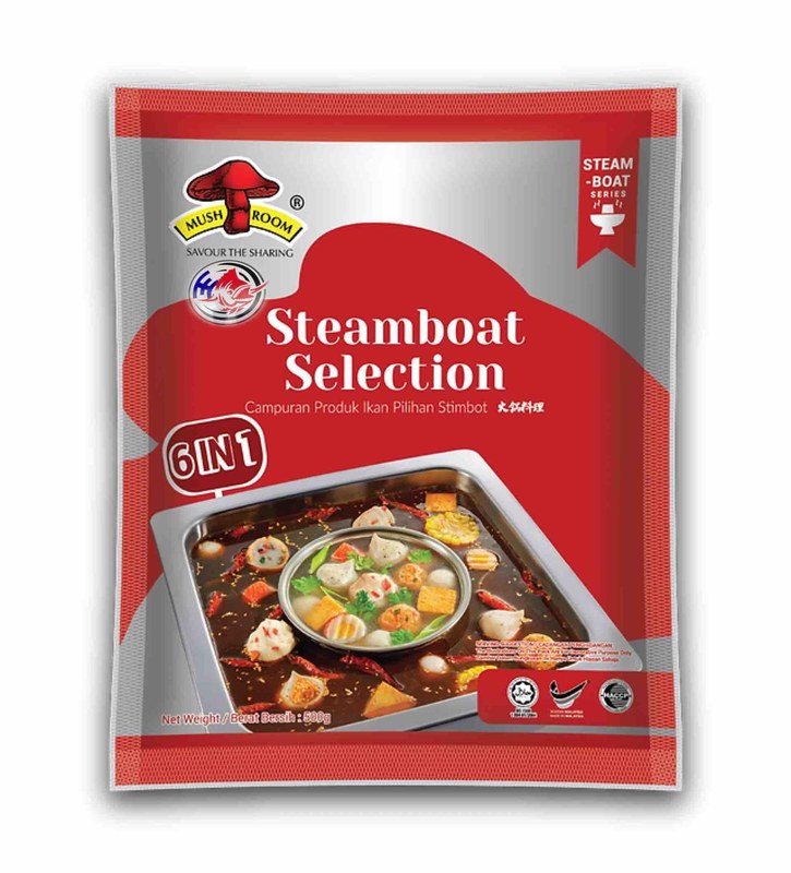 MUSHROOM QL STEAMBOAT SELECTION 6 IN 1 (500G)火锅料理###