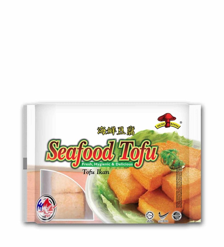MUSHROOM QL SEAFOOD TOFU-216GM( KECIL )(1PKT)-MC-SFT216^