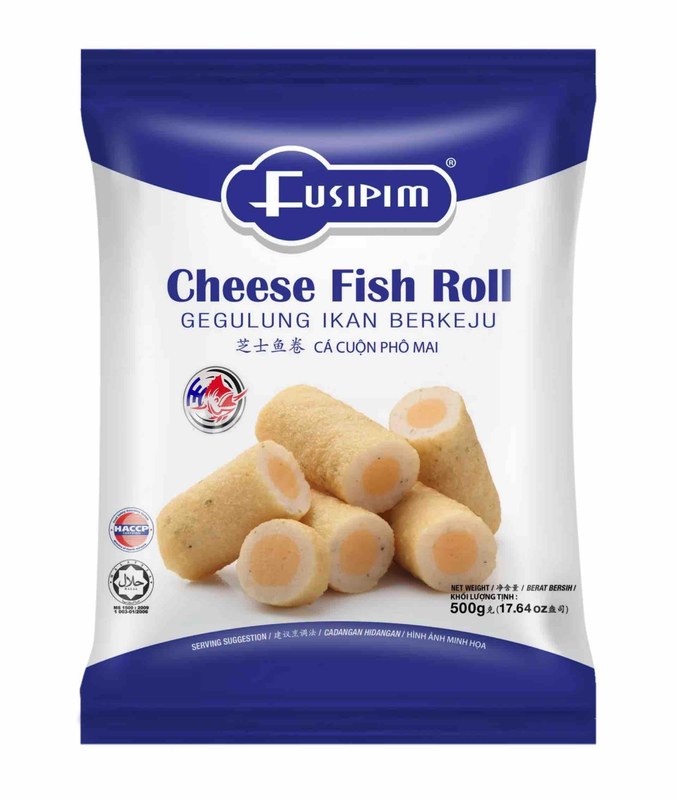 FUSIPIM FUSIPIM CHEESE FISH ROLL-500G