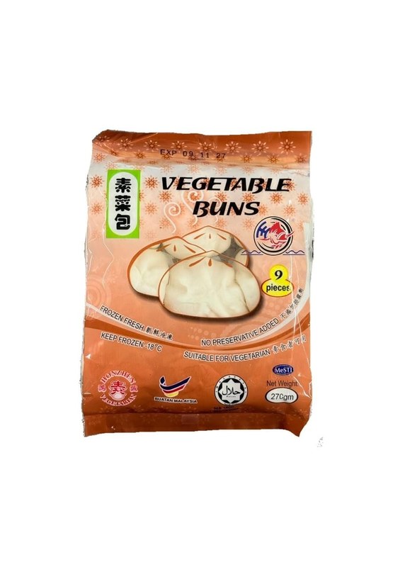 HONZHEN Vegetable Buns 9pcs