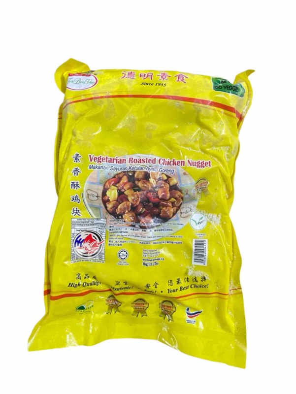 FG 德明 FG VEG ROASTED CHICKEN NUGGET-1KG***素香酥鸡块