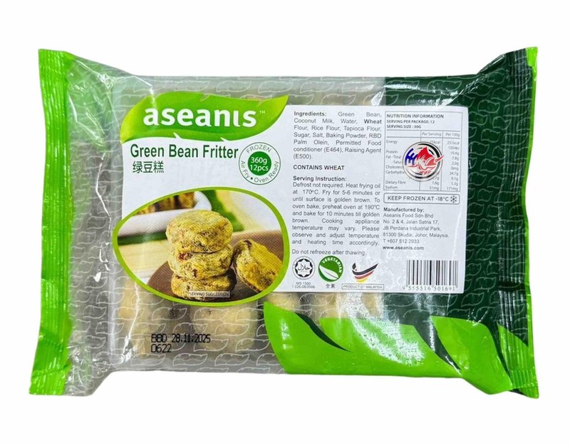 ASEANIS YIK KHANG GREEN BEAN FRITTER-20PCS-800G
