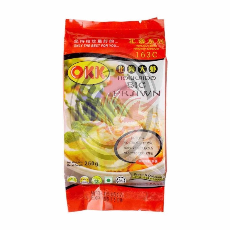 OKK 10-163-025 OKK HOKKAIDO BIG PRAWN北海素大虾-250G*