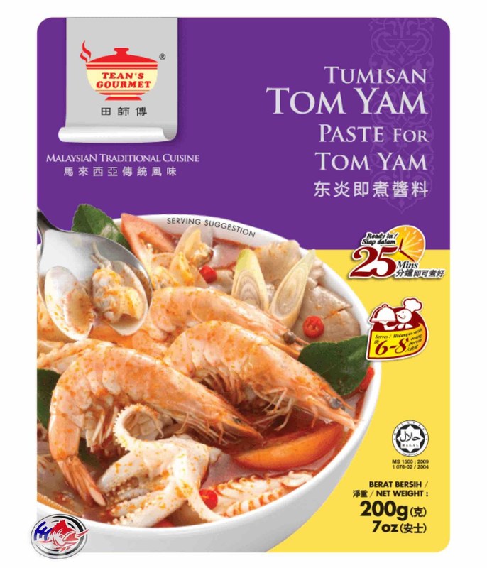 TEAN'S GOURMET TEAN'S TOM YAM PASTE ( 200G )