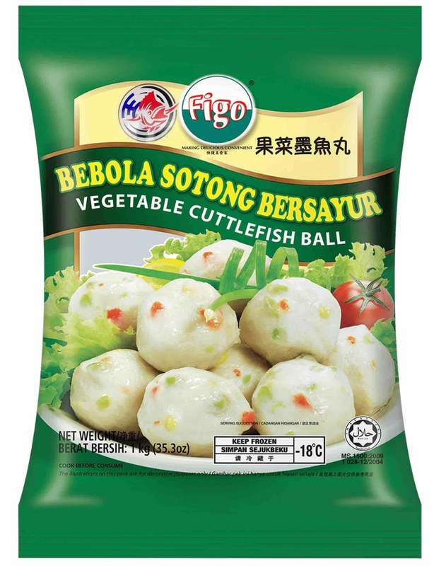FIGO FIGO VEGI CUTTLEFISH BALL- (1KG )