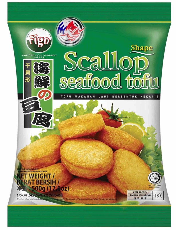 FIGO FIGO SCALLOP SEAFOOD TOFU-500GM