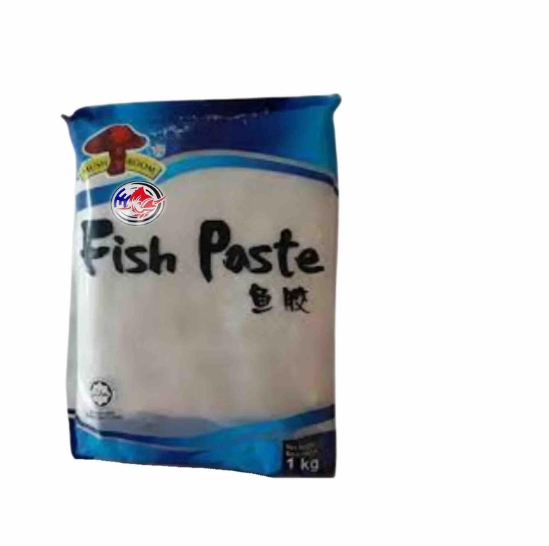 MUSHROOM QL FROZEN FISH PASTE(1KG)鱼胶###