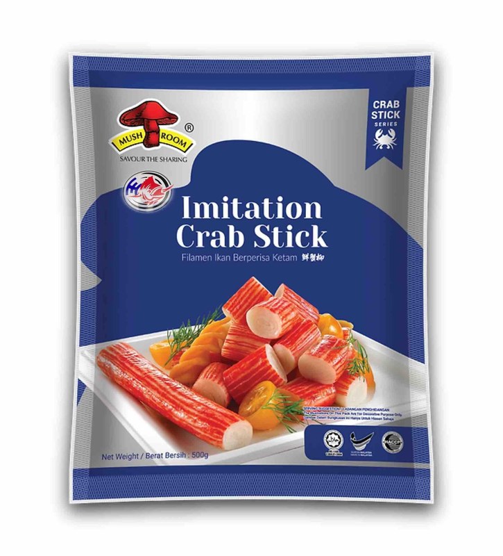 MUSHROOM QL IMITATION CRAB STICK-500G蟹柳大###