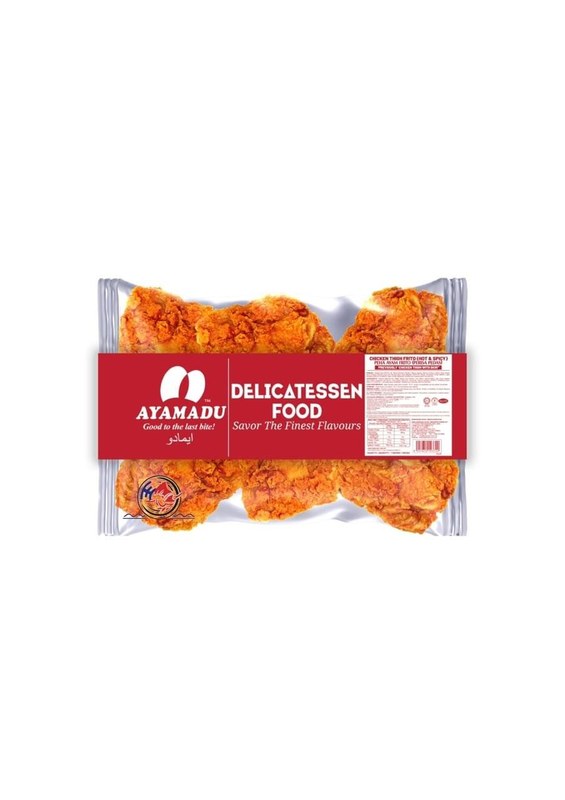 AYAMADU Chicken Thigh Patty Hot & Spicy