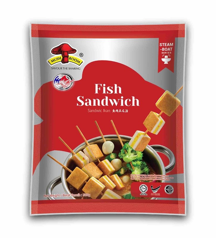 MUSHROOM QL FISH SANDWICH ( 500GM )海鲜三文治###