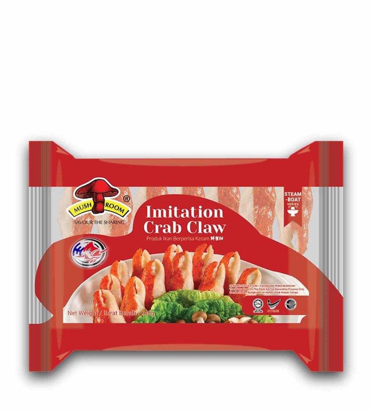 MUSHROOM QL IMITATION CRAB CLAW-(240G)蟹钳###
