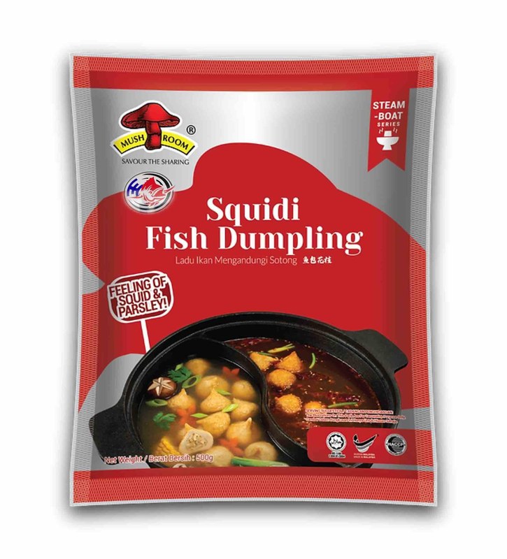 MUSHROOM QL SQUIDI-500g 鱼包花枝###