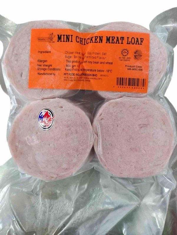 PFT PFT MINI CHICKEN MEAT LOAF 20PCS 迷你午餐肉-800G