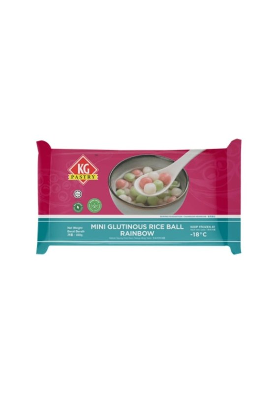 KG PASTRY Mini Glutinous Rice Ball Rainbow